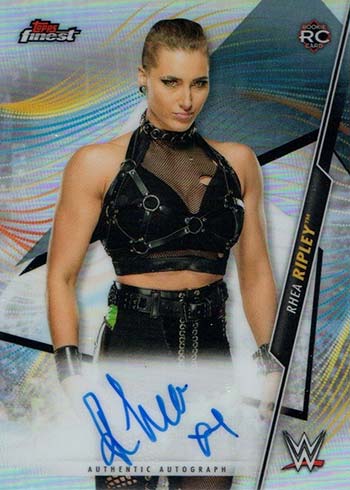 2020 Topps Finest WWE Rhea Ripley Autograph