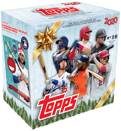 2020 Topps Walmart Holiday Baseball Mega Box