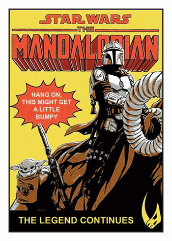 2021 Topps Star Wars: The Mandalorian Season 2 Comic Covers