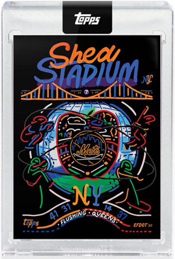 2020 TOPPS x EFDOT ICONIC MLB STADIUM SERIES L.A. DODGERS