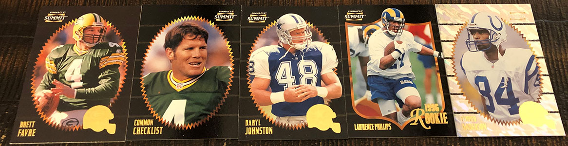 1996 Pinnacle Summit Football Box Break and Breakdown