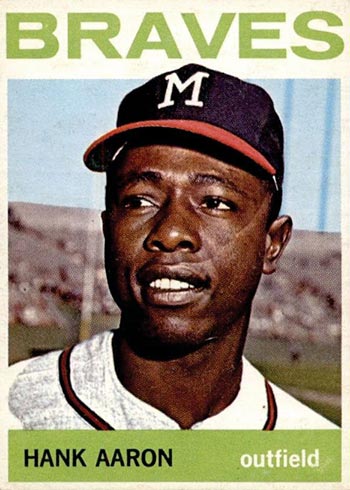 1964 Topps Giants Hank Aaron