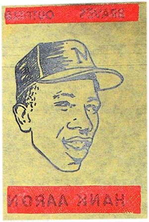 1965 Topps Hank Aaron Reprint Card 