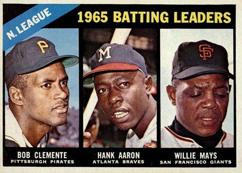 Henry Aaron 1967 Topps Baseball Card – Society for American