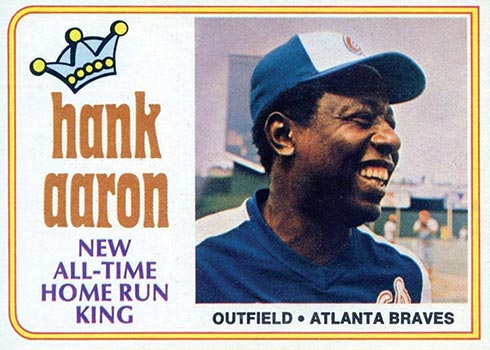 TOP 25 Hank Aaron Baseball Cards - Vintage baseball cards MLB Topps 