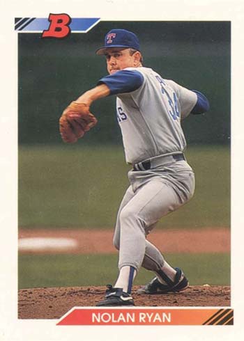 1992 Bowman Baseball Nolan Ryan