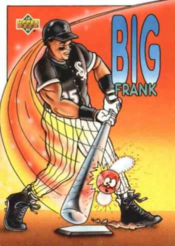  1993 Upper Deck Baseball Card #555 Frank Thomas : Everything  Else