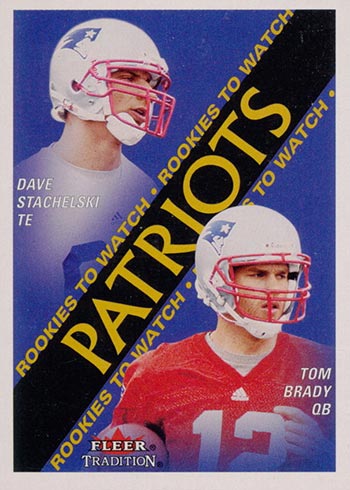 Most Valuable Tom Brady Rookie Card Rankings and Checklist