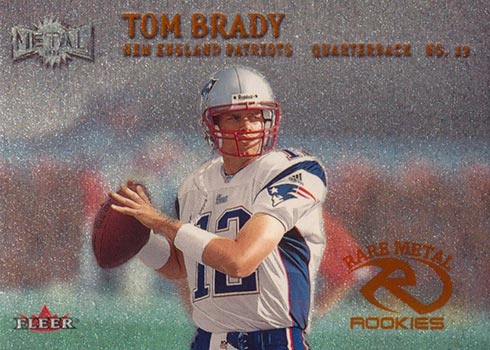  Tom Brady Rookie Card 2000 Upper Deck Encore #254 BGS