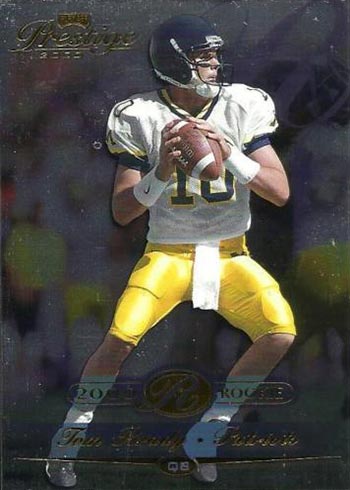 Tom Brady Autographed 2000 Playoff Absolute Rookie Card #195 New