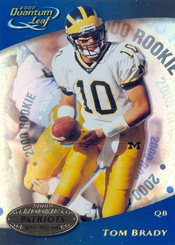 35 Best Tom Brady Rookie Card List - Price Guide & Values