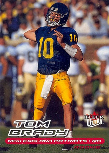 Top Tom Brady Rookie Cards, Best List, Most Popular, Valuable, Ranked