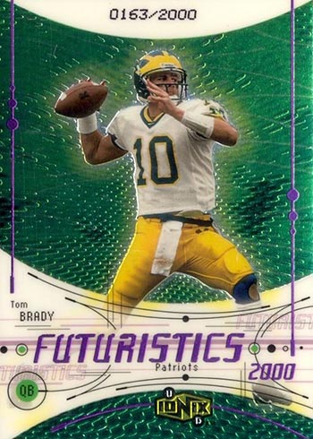 35 Best Tom Brady Rookie Card List - Price Guide & Values