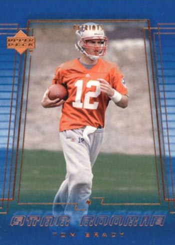 2000 Upper Deck Tom Brady Rookie Card
