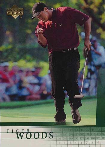 2001 Upper Deck Tiger Woods Rookie Card