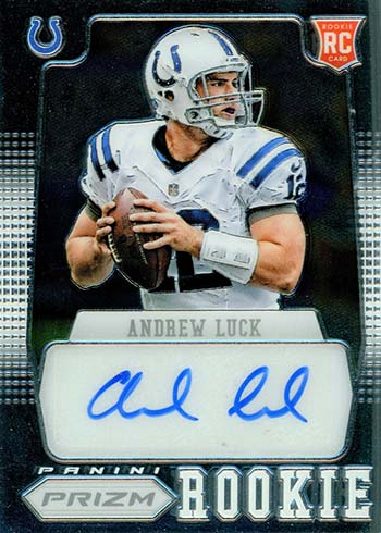Andrew Luck 2012 Prizm Base #203 Price Guide - Sports Card Investor