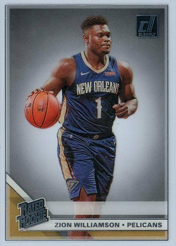 Zion Williamson 2019 Prizm Draft Picks Green #1 Price Guide