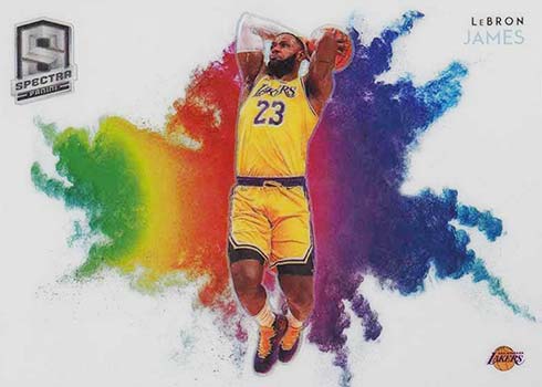 2019-20 Panini Spectra Color Blast LeBron James