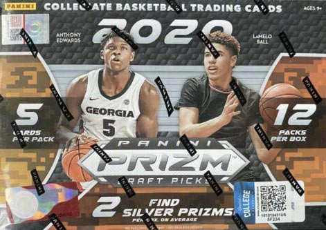 2019-20 Panini Prizm Collegiate Draft Pick Basketball Blaster Box & Cello  Pack!