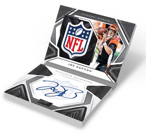 2020 Panini Playbook Football Rookie Patch Autograph Booklet