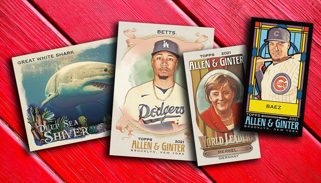 2021 Topps Allen & Ginter MLB Baseball Trading Cards Blaster Box- 48 Cards