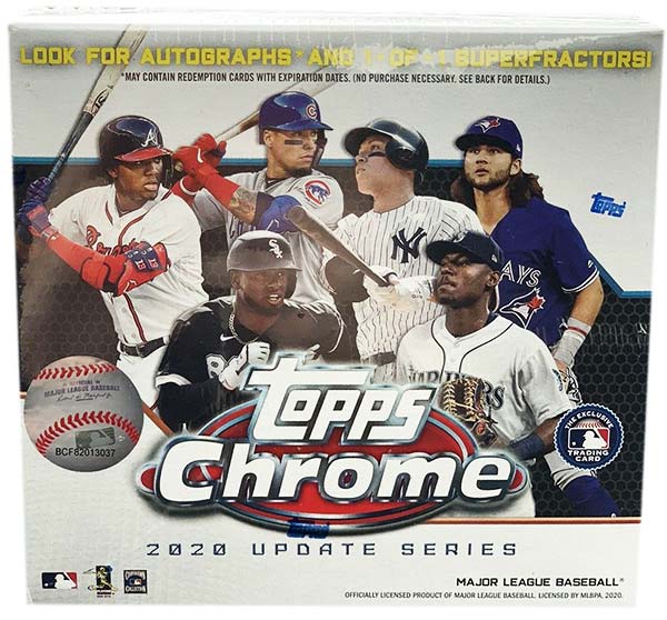 2022 Topps Chrome Update Sapphire Baseball Checklist Info, Box