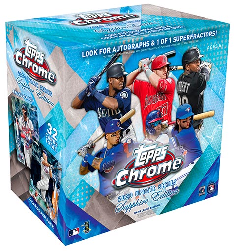 2020 Topps Chrome Update Sapphire Edition Baseball Box