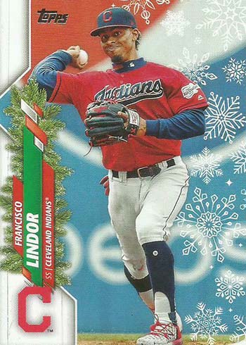 2021 Topps Holiday MLB Star Ornament Card Bo Bichette (Blue Jays)