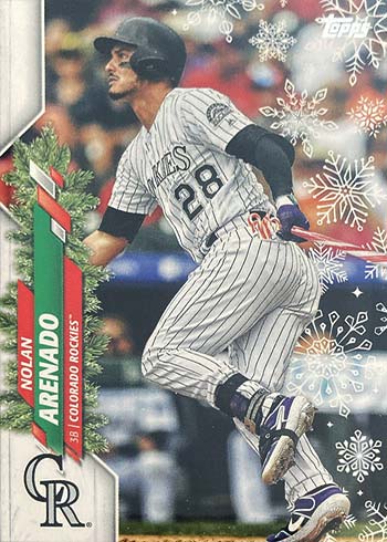 2020 Topps Holiday Aaron Judge Super Rare Variation SSSP #HW38 A