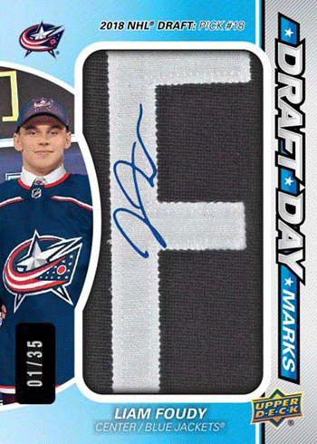 2020-21 SP Game Used Hockey Draft Day Marks