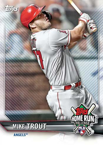 2021 Topps Home Run Challenge Mike Trout