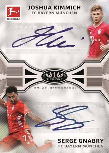 2020-21 Topps Tier One Bundesliga Checklist, Hobby Box Info, Odds