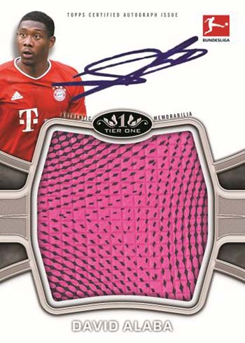 2022-23 Topps Tier One Bundesliga Checklist, Team Set Details