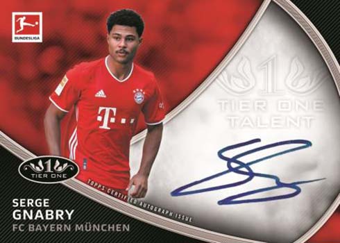 2020-21 Topps Tier One Bundesliga Checklist, Hobby Box Info, Odds