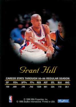 grant hill stats