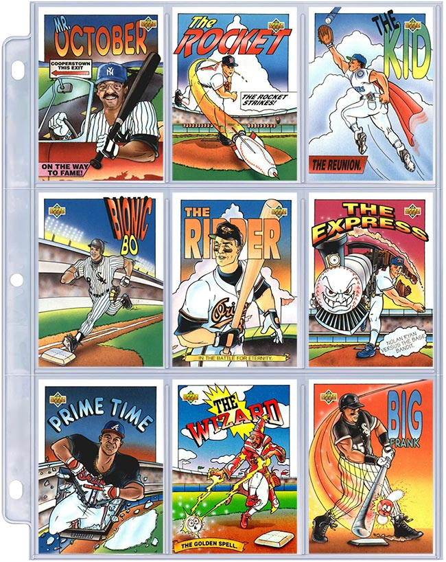 1993 Upper Deck All-Time Heroes — ShowCase Concepts