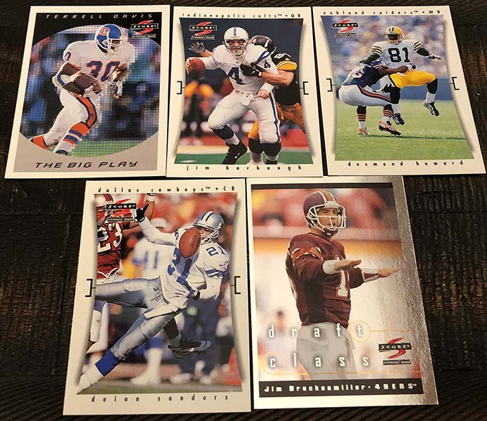 1997 Score Football Box Break and Breakdown