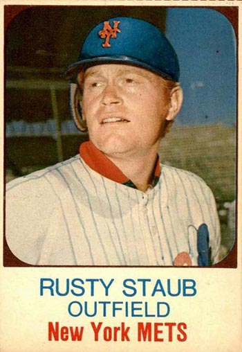 Rusty Staub New York Mets 2023 Baseball Art Card