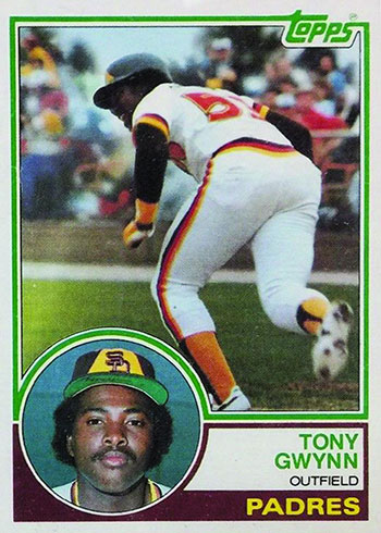 1983 Topps Baseball Tony Gwynn Rookie Card