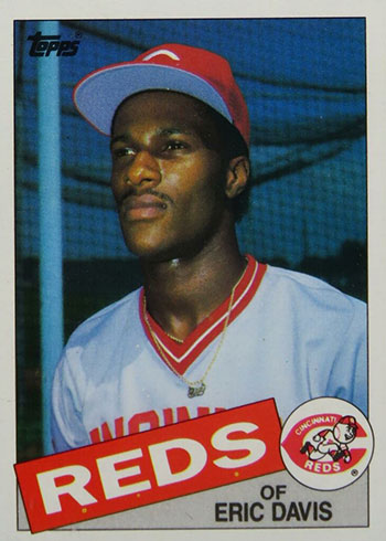 Topps Baseball Cards - 1985 Eric Davis Rookie Card