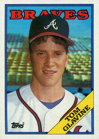 Topps Baseball Cards - 1988 Tom Glavine