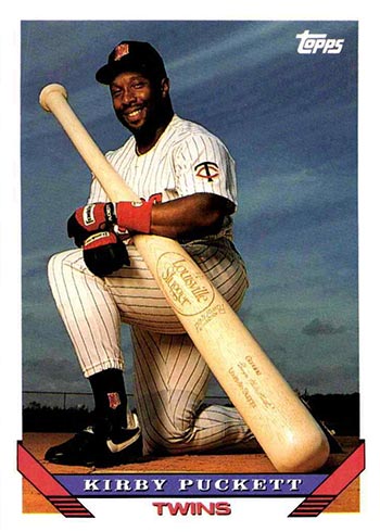 Topps Baseball Cards - 1993 Kirby Puckett