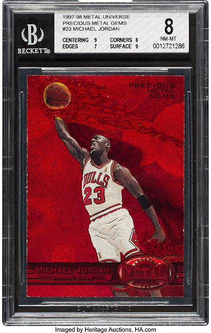 michael jordan jersey card