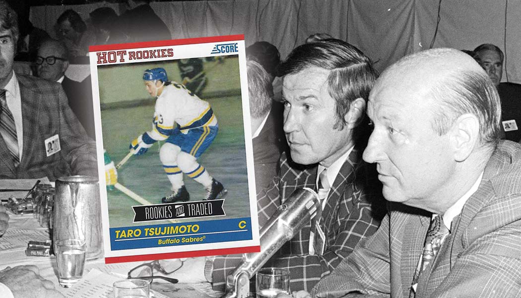 Taro Tsujimoto rookie season with the Tokyo Katanas. Pictures after scoring  his first nhl goal which was also the franchises first nhl goal :  r/EANHLfranchise