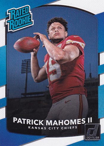 Patrick Mahomes II Rookie Card RC 2016 Future  