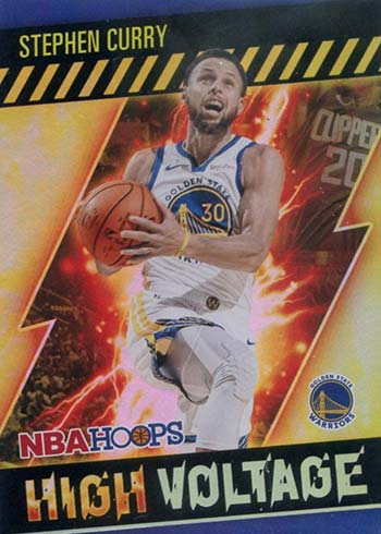 2020-21 Panini NBA Hoops High Voltage Stephen Curry