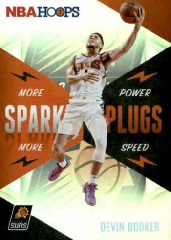2020-21 Panini NBA Hoops Spark Plugs Devin Booker