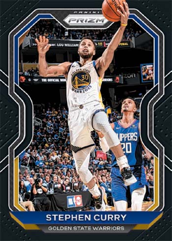 2020-21 Panini Prizm Basketball Black Prizms Stephen Curry