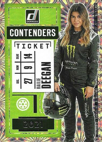 2021 Donruss Racing Contenders Hailie Deegan
