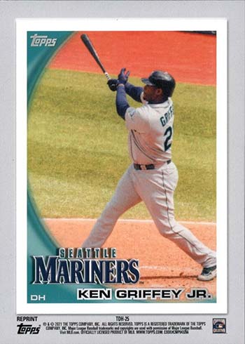 2021 Topps 1986 35th anniversary Ken Griffey Jr. Cincinnati Reds #86B-14